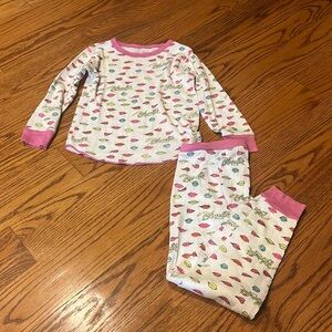 Rowdy Sprout Girl’s Blondie Pajama Set Size 8